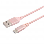 Cable Type-C to USB 1m Tellur TLL155281 Rose Gold