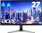 27.0" ACER Gaming KG271U ZeroFrame Black-Silver KG271UABMIIPX (TN LED WQHD 2560x1440 1ms 100M:1 FreeSync 144Hz HDMI DP Speakers)