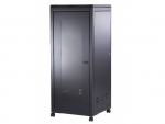 19" 18U Standard Rack Metal Cabinet Glass Door NP6818G 6008001000