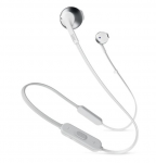 Headphones JBL T205BT Silver Bluetooth with microphone