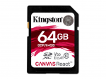 64GB SDXC Kingston SDR/64GB Canvas React UHS-I Speed Class U3 633x