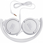 Headphones JBL Tune 500 White JBLT500WHT with Microphone