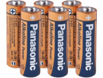 Battery Panasonic Alkaline Power Alkaline AAA LR03REB/6B2F 1.5V 4+2-Blisterpack