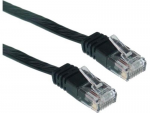 Patch Cord Cat.5E 0.5m Spacer SP-PT-CAT5-0.5-BK Black