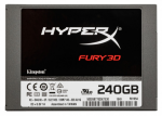 SSD 240GB Kingston HyperX FURY 3D KC-S44240-6F (2.5" R/W:500/500MB/s SM SM2258X 3D NAND TLC SATA III)