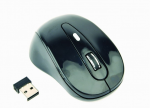 Mouse Gembird MUSW-6B-01 Black Wireless USB