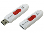 8GB USB Flash Drive Transcend JetFlash 590 White USB2.0
