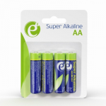 Battery Gembird Alkaline EG-BA-AA4-01 LR06/AA 1.5V Blister pack 4pcs