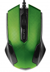 Mouse Qumo M14 Ambidextrous USB Green