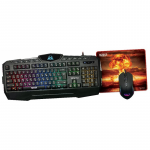 Gaming Keyboard & Mouse & Mouse Pad Qumo Wartime USB