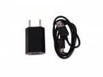 Charger XPower USB 1A + MicroUSB Cable Black