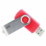 128GB USB Flash Drive GoodRAM UTS3 TWISTER UTS3-1280R0R11 Red (R/W:60/20MB/s USB3.0)