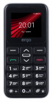 Mobile Phone Ergo F186 Solace DS Silver