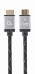 Cable HDMI to HDMI 1.0m Cablexpert Select Plus 4K UHD CCB-HDMIL-1M male-male Gray