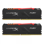 DDR4 16GB (Kit of 2x8GB) Kingston HyperX FURY RGB Black HX432C16FB3AK2/16 (3200MHz PC4-25600 CL16 1.2V)