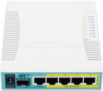 Router MikroTik hEX PoE RB960PGS (5xLan 10/100 with PoE 1xUSB 800MHz CPU 128MB RAM RouterOS L4)