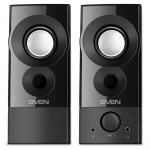 Speakers SVEN 357 2.0 6W USB / DC 5V Black