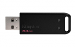 64GB USB Flash Drive Kingston DataTraveler DT20 Black (R/W: 18/10MB/s USB2.0)