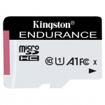 128GB microSDXC Kingston SDCE/128GB High Endurance (Class 10 A1 UHS-I FC with SD adapter 600x Up to: 95MB/s)