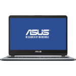 Notebook ASUS X507UA Grey (15.6" FHD Intel i3-7020U 4Gb HDD 1TB Intel HD 620 w/o DVD Linux)