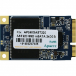 SSD 240Gb Apacer AST220 AP240GAST220-1 (mSATA R/W:540/520MB/s)