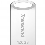 128GB USB Flash Drive Transcend JetFlash 710S Silver (R/W:90/50MB/s USB3.1)