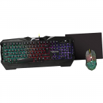 Gaming Keyboard & Mouse & Mouse Pad Qumo Solaris USB