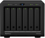 NAS Server Synology 6-bay DS620slim (Intel Celeron J3355 2.0GHz 2.0GB Internal HDD/SSD: 2.5"SATA (III)x4 LAN Gigabitx2 HE Engine)