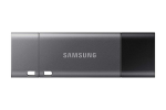 256GB USB Flash Drive Samsung Duo Plus MUF-256DB/APC Grey Plastic Case (R:200MB/s USB3.1 Type-C)