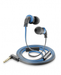 Earphones Cellularline Mosquito Audiopro Mic Blue