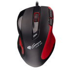 Gaming Mouse Genesis GX68 Laser 3400 DPI Black/Red