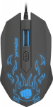 Mouse Fury Brawler Gaming Black USB