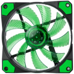 PC Case Fan Marvo FN-10 Black/Green LED 120x120x25mm