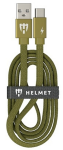 Cable Type-C to USB 1.0m HELMET Kevlar Flat Camo