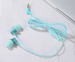 Earphones Keeka Q31 with mic Blue