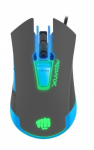 Mouse Fury Predator Gaming Black/Blue USB