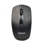 Mouse Spacer SPMO-161 Wireless USB Black