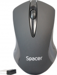 Mouse Spacer SPMO-W12 Wireless USB Black