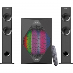 Speakers F&D T-300X Black (2x17.5W + 35W subwoofer Bluetooth FM USB Reader Remote)