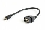 Adapter Gembird A-OTG-AFBM-002 USB OTG AF to Micro BM cable 0.15m