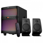 Speakers F&D F580X Black (2x17.5W + 35W subwoofer Bluetooth FM USB Reader Remote)