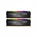 DDR4 32GB (Kit of 2x16GB) Kingston HyperX FURY RGB Black HX437C19FB3AK2/32 (3733MHz PC4-29800 CL19 1.2V)