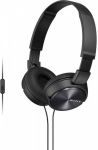Headphones Sony MDR-ZX310APB with Mic 1x3.5mm Black