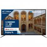 65" LED TV Blaupunkt 65UК850 Black (3840x2160 UHD SMART TV 380cd 3xHDMI 2xUSB Wi-Fi Speakers 2x8W)