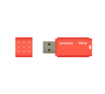 64GB USB Flash Drive GOODRAM UME3-0640K0R11 UME3 Orange USB3.0