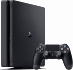 Game Console Sony PlayStation 4 Slim 1.0TB Black HZD+DET+TLOU+PSPIus 3M