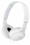 Headphones Sony MDR-ZX110W w/no Mic 1x3.5mm White