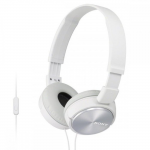 Headphones Sony MDR-ZX310W w/no Mic 1x3.5mm White