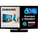 24" LED TV Samsung UE24N4500AUXUA Black (1366x768 HD SMART TV 2xHDMI 1xUSB Wi-Fi Lan Speakers 10W)