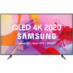 55" QLED TV Samsung QE55Q60TAUXUA Black (3840x2160 QLED UHD SMART TV PQI 3100Hz 3xHDMI 2xUSB Speakers 20W)